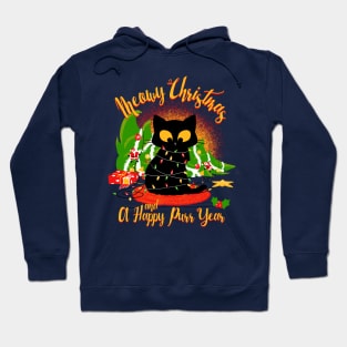 Meowy Christmas Hoodie